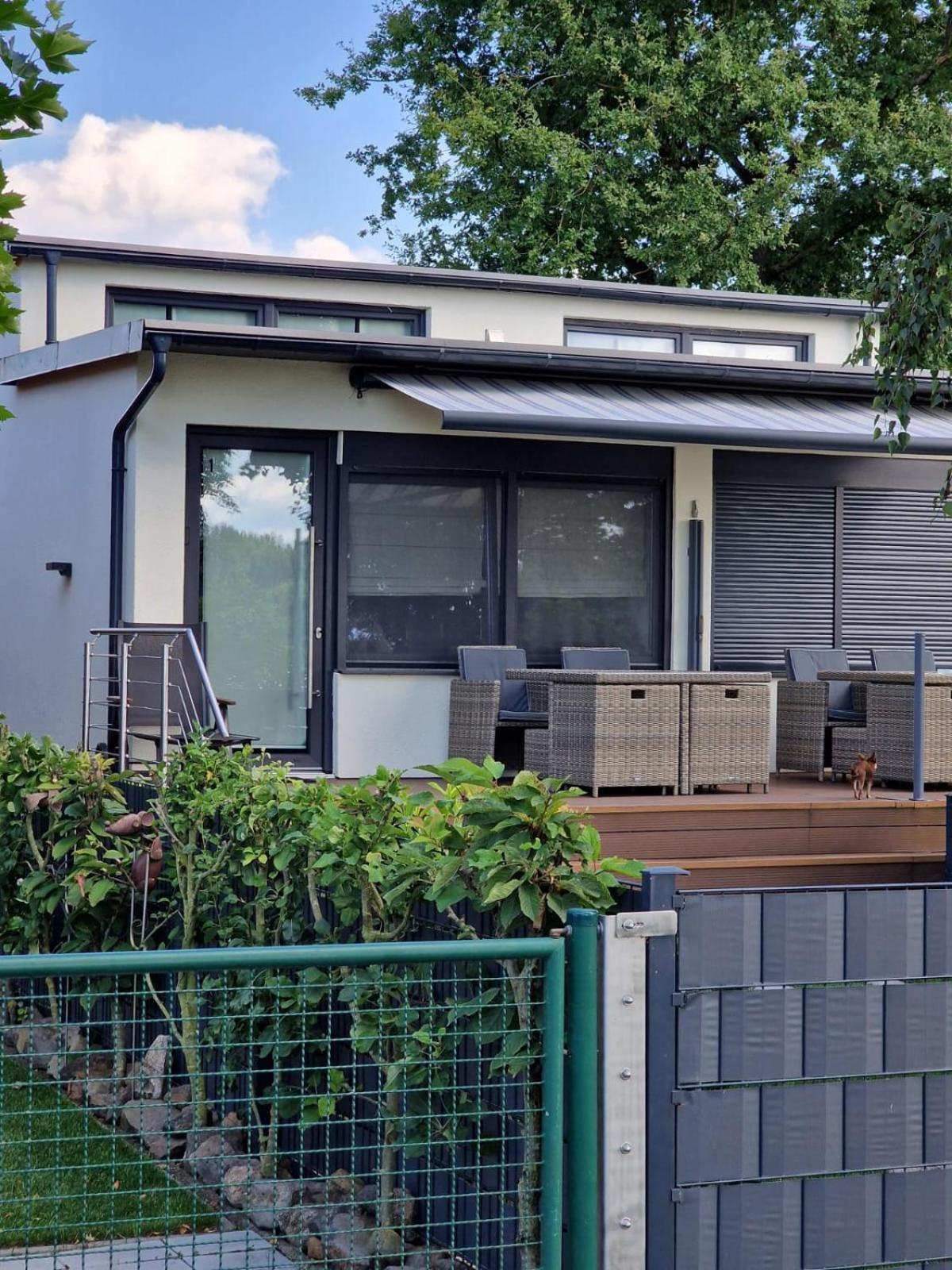 Ferienhaus Am See フンゲン エクステリア 写真