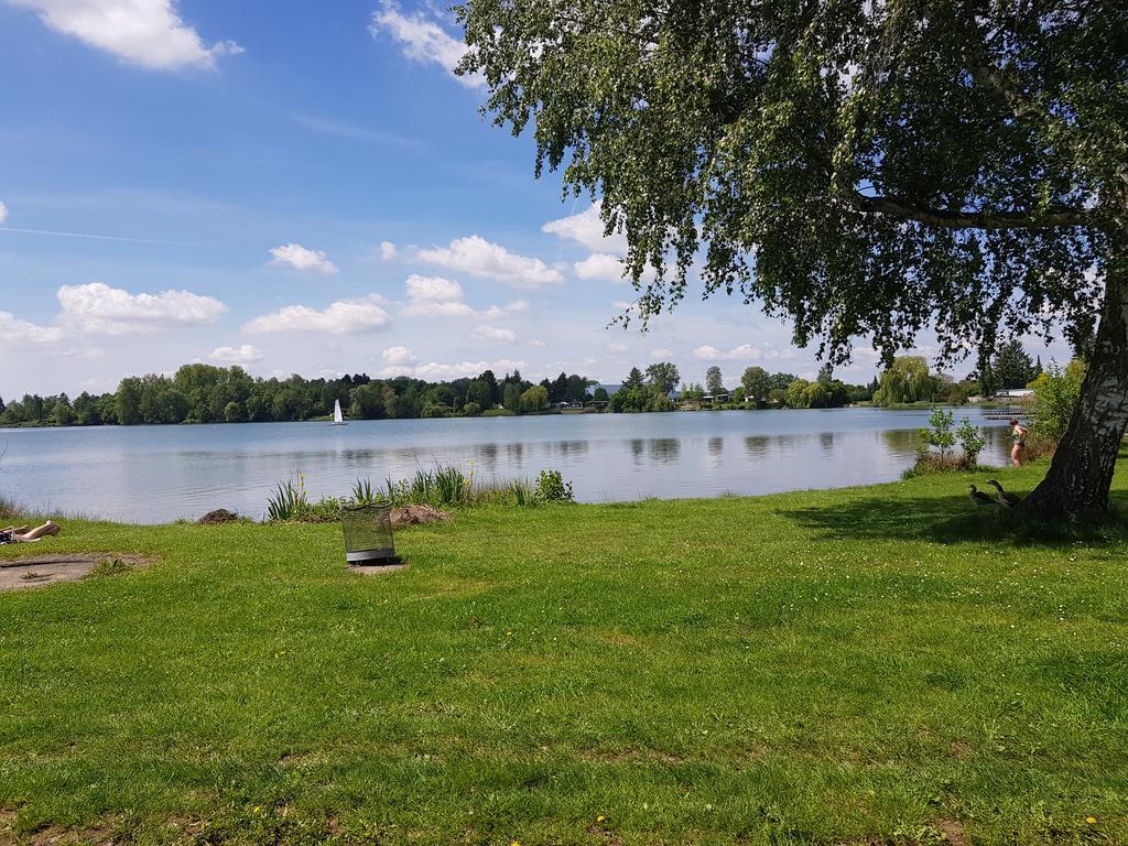 Ferienhaus Am See フンゲン エクステリア 写真