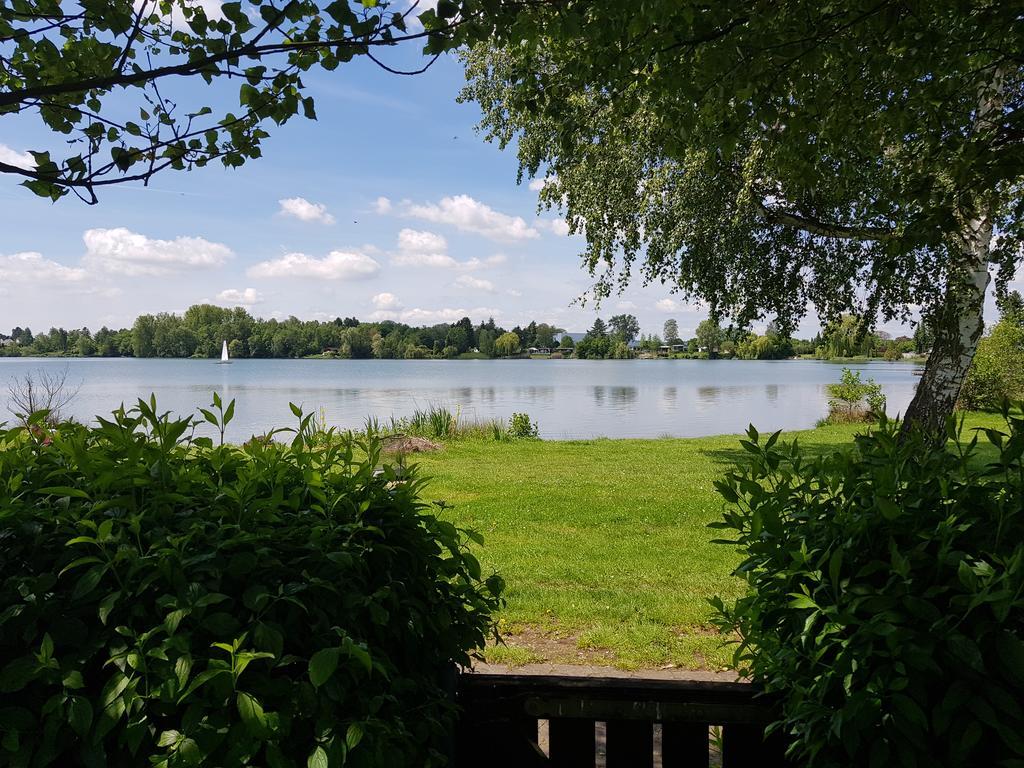 Ferienhaus Am See フンゲン エクステリア 写真
